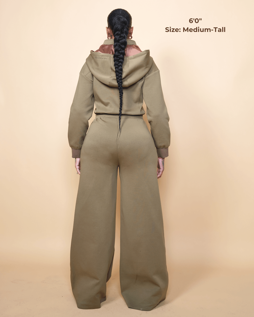 Green Satin Lined Jumpsuit