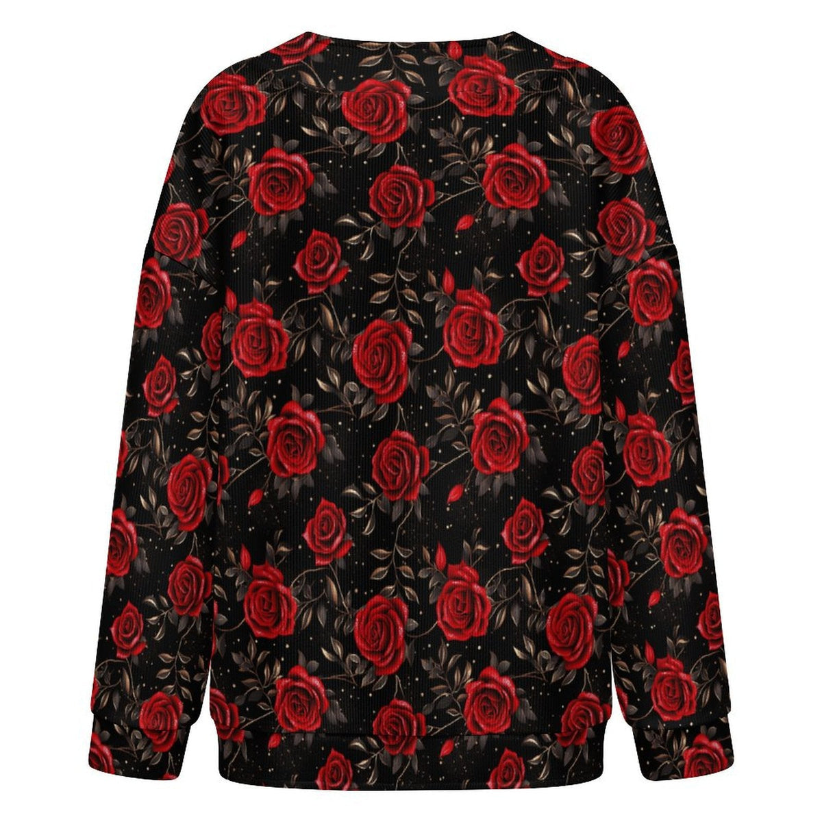 Colores de Mexico Romantic Roses Drop Shoulder Cardigan