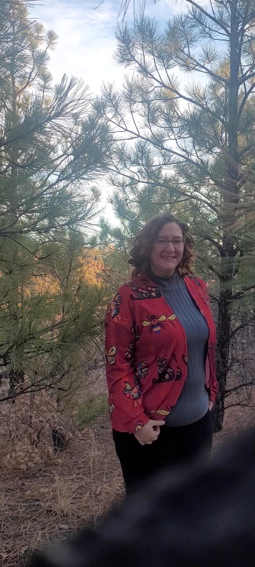 Baha Ranch Colores de Mexico Talavera Floral Animals Drop Shoulder Cardigan